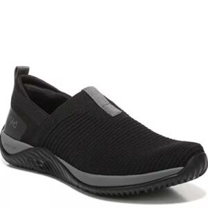 Ryka echo knit black gray slip on sneakers shoes nib sz 11 m